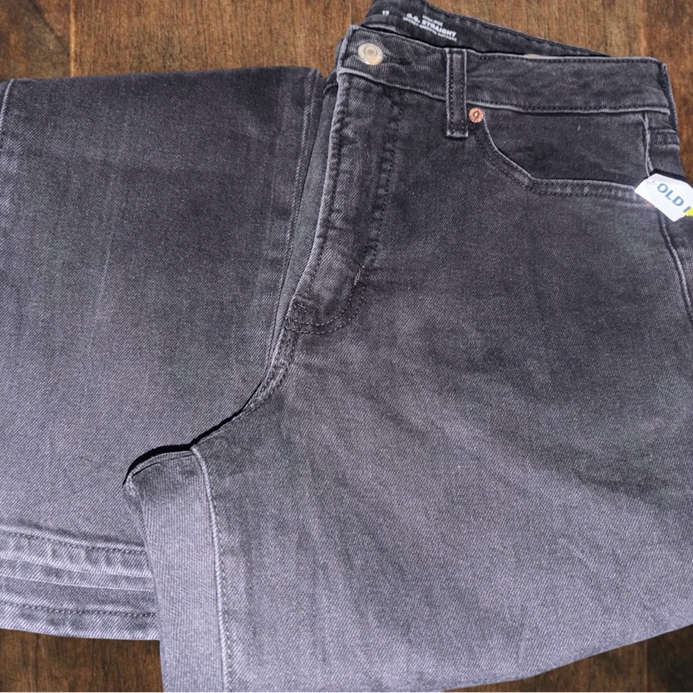 Old Navy Women's High-Rise Jeans - Charcoal